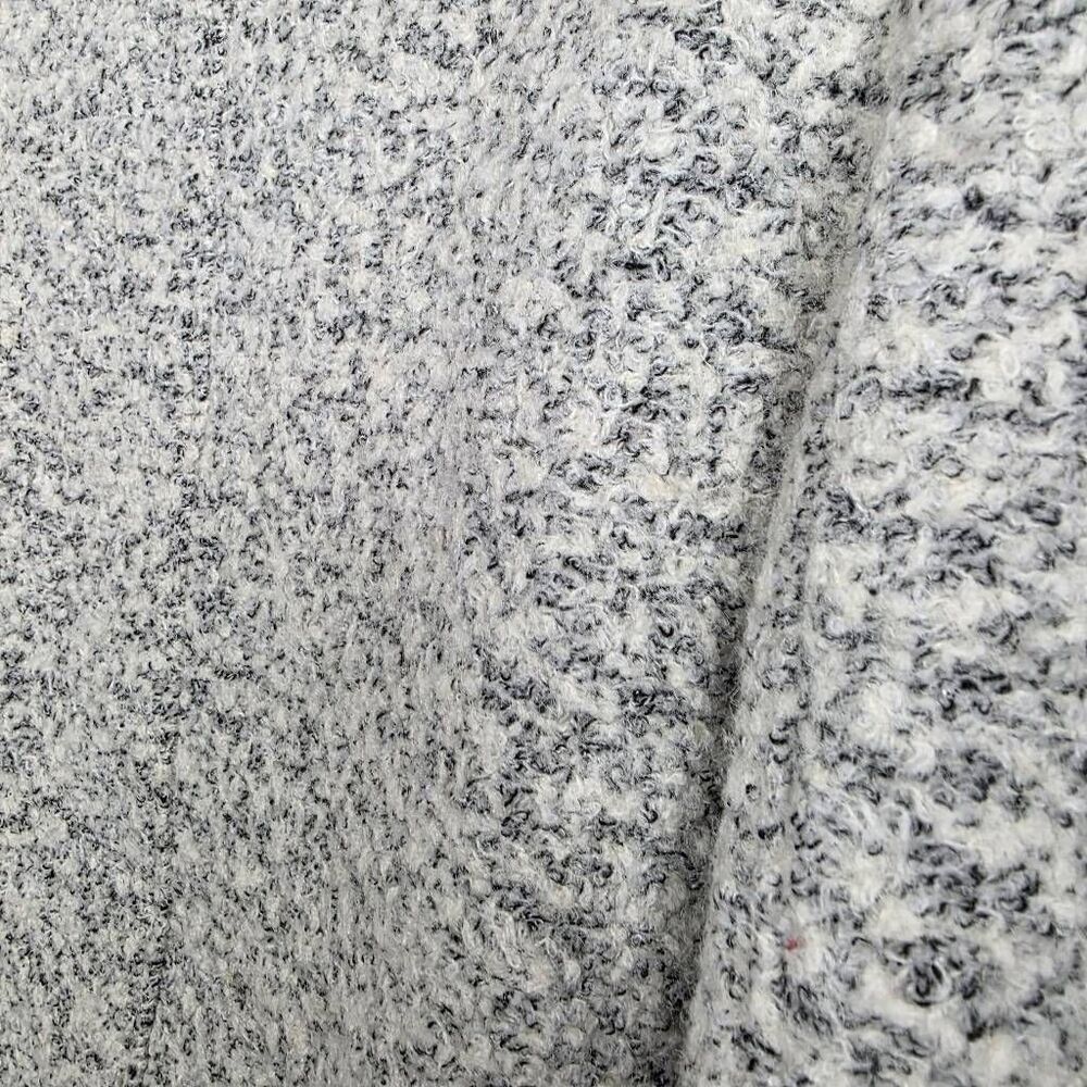 LOFT Cream Speckled Boucle Pea Coat - Picture 7 of 12